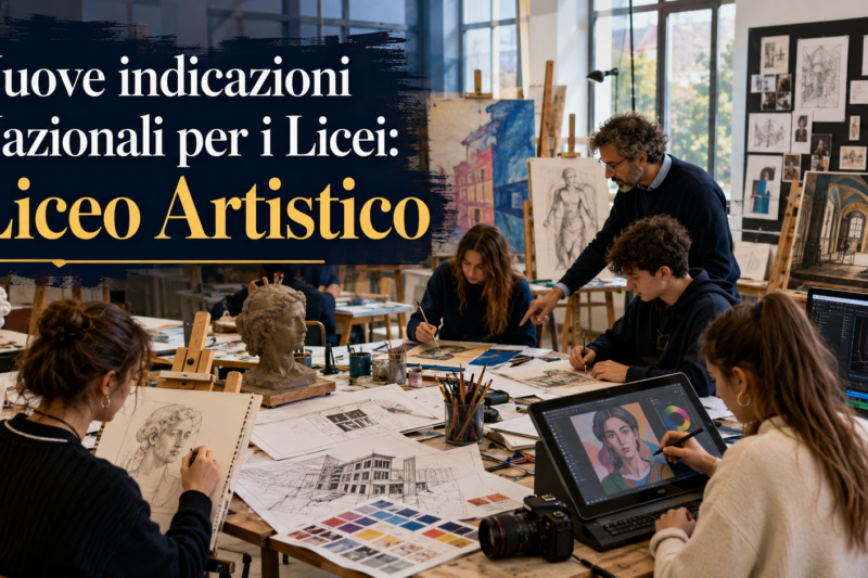 Nuove Indicazioni per il Liceo Artistico: meno nozionismo, più opere e laboratorio