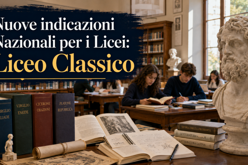 Nuove Indicazioni per il Liceo Classico: latino, greco, IA e pensiero critico