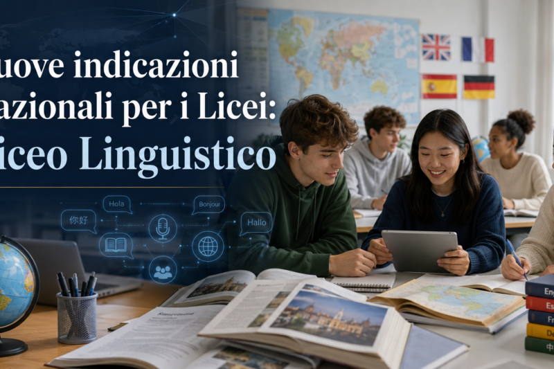 Nuove Indicazioni per il Liceo Linguistico: lingue, IA e cittadinanza globale