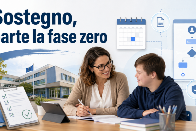 Sostegno, parte la “fase zero”: conferma dei supplenti prima delle nomine GPS 2026/27