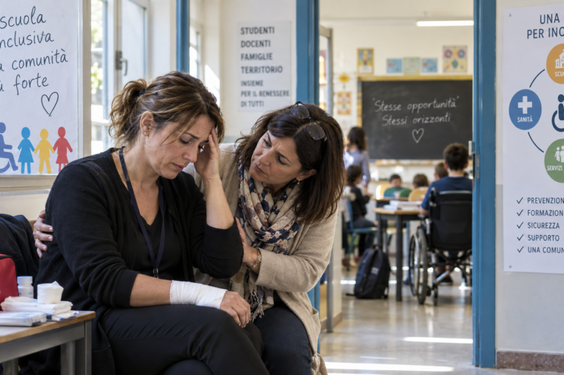 Docente di sostegno aggredita a Cosenza: il caso riapre il tema della sicurezza e della rete di supporto