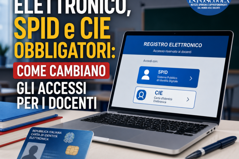 Registro Elettronico, SPID e CIE Obbligatori: Come cambiano gli accessi per i docenti